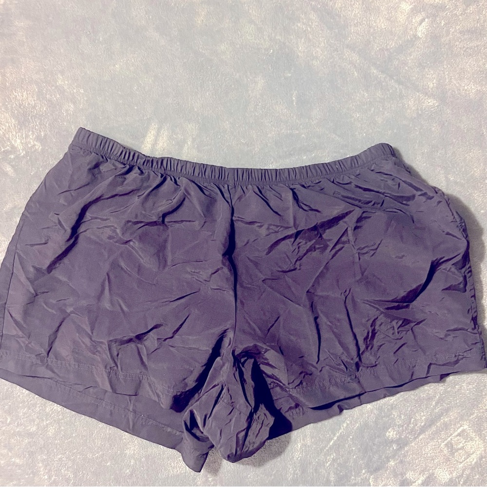 Land’s End swim short, blue, 18, built in liner
